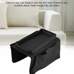 Skridsikkert Design Sofa Armlænsorganisator, Fjernbetjeningsholder til Sofa med Justerbar Pasform og Kopholder, Premium Oxford Stoforganisator til Drikkevarer | Fyndiq