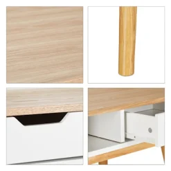 Skrivebord 2 skuffer