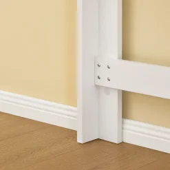 SoBuy Barbord med 3 hylder i hvid 112x57x106cm, moderne FWT17-II-W