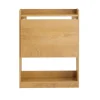 SoBuy Computerskrivebord med 1 hylde i træ 63x20x82cm, funktionel FWT92-N