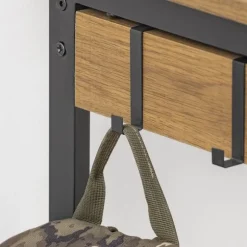 SoBuy Computerskrivebord med 1 skuffe i træ 60x40x77cm, minimalistisk FWT43-N