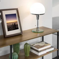 SoBuy Entré konsol med 3 hylder i mørkebrun 120x30x79.5cm, vintage FSB35-PF