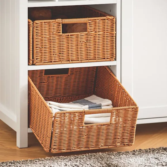 SoBuy hvid køkkenø med 2 kurve og 1 barbord 120x60x90cm, moderne KNL05-W
