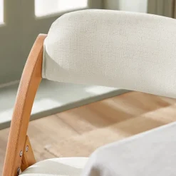 SoBuy hvid klapstol med sammenklappelig og pladsbesparende 47x51x78cm, funktionel FST92-W