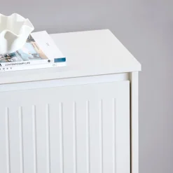 SoBuy hvidt skoskab med 3 døre 26.01x61.01x119.99cm, funktionel FSR165-H-W