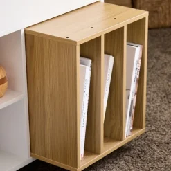 SoBuy Kontormøbel med 1 skuffe i hvid 70x30x61cm, moderne FBT134-W