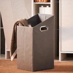 SoBuy Linnedskab med 1 dør i hvid 30x50x86cm, klassisk BZR156-W