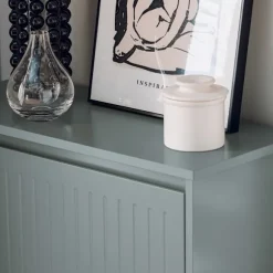 SoBuy lysegrå skoskab med 3 døre 26.01x61.01x119.99cm, funktionel FSR165-H-HG