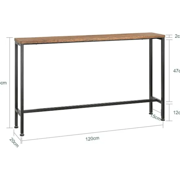 SoBuy Metal Hallway End Table FSB19-N
