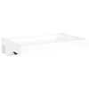 SoBuy Sengehylde med klemme med 1 hylde i hvid 36x25x8.5cm, moderne NKD01-W