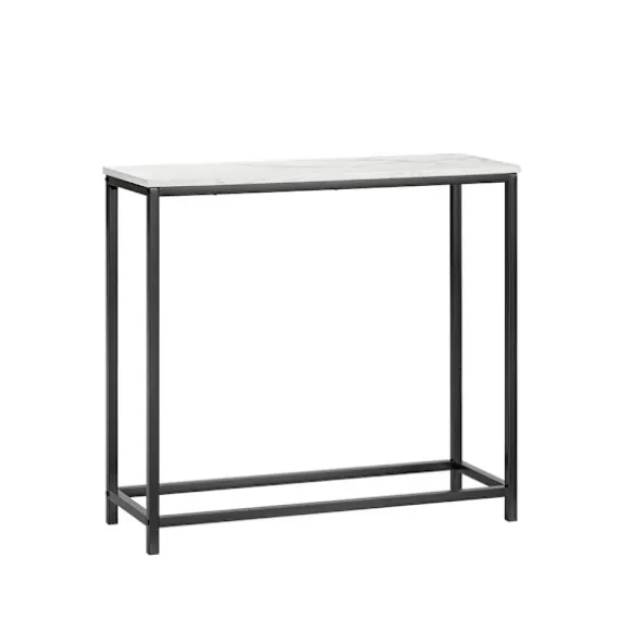 SoBuy sort entrékonsol 80x29.5x74.5cm, vintage FSB29-SCH