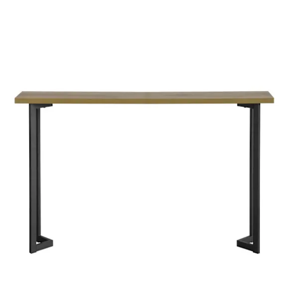 SoBuy sort entrékonsol 119.5x19.5x75cm, industriel FSB50-PF