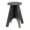 SoBuy sort sofabord med kegleforbindelser og til telefon 32x32x48.5cm, industriel HFBT01-K-SCH