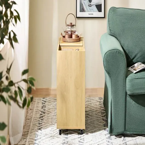 SoBuy Stuebord med 2 døre i træ 30x70x60cm, moderne FBT152-N