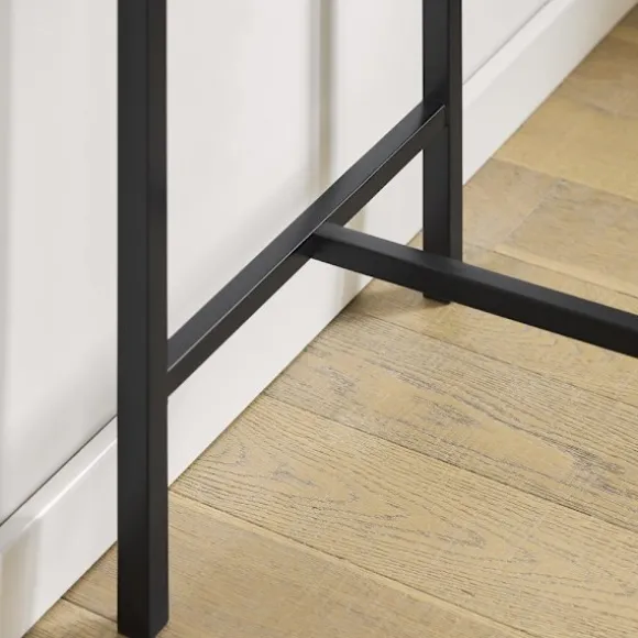 SoBuy træ bord med 2 skamler med pladsbesparende 80x50x87cm, industriel OGT10-N