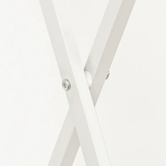 SoBuy træ computerbord med sammenklappelig og pladsbesparende 63.5x40x78.5cm, minimalistisk FWT88-WN