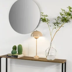 SoBuy træ entrékonsol med udtrækkelig og pladsbesparende 120x20x80cm, industriel FSB19-XL-N