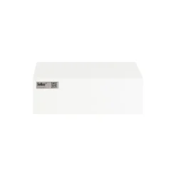 SoBuy Vægmonteret hylde med skuffe med 1 skuffe i træ 40x24.5x8cm, moderne FRG92-WN
