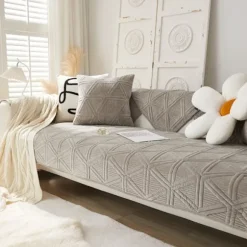 Sofa / Sovesofa Betræk, Sofa Betræk L Form/U Form/Hjørnesofa 3/2/1 Personers, Sofa Kastetæppe, Varmt Super Blødt Velour Sofa Beskyttelsestæppe Gray 70*150cm | Fyndiq