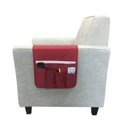 Sofa Armlæn Opbevaringspose 5 Lommer Opbevaringspose (Brun)