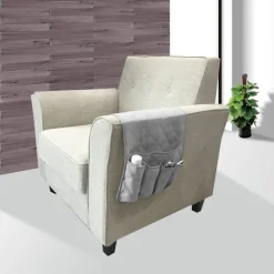 Sofa Armlæn Opbevaringspose 5 Lommer Opbevaringspose (Brun)