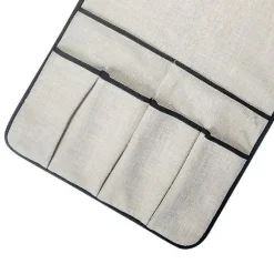Sofa Armlæn Organizer med 6 Lommer Fjernbetjening Holder på Sofa Stol Arm Opbevaring Pung til Magasin