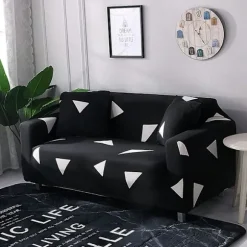 Sofa betræk elastisk stræk sofa betræk, til 1 personers L-formet hjørnesofa kræver to