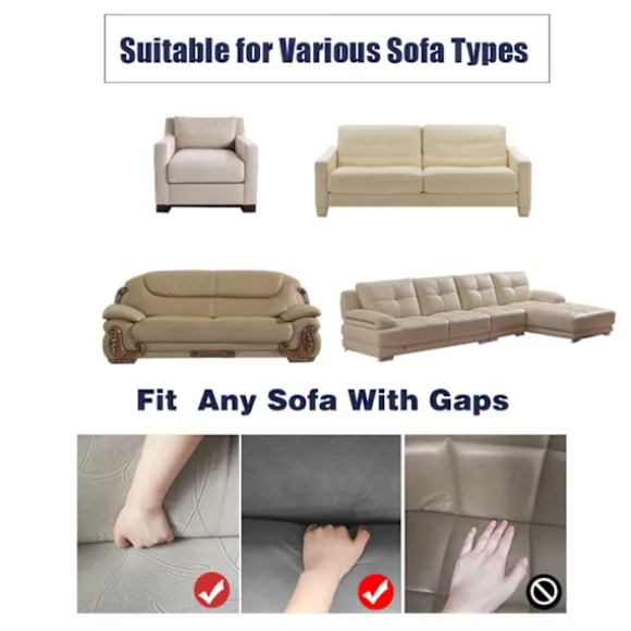 Sofa Betræk Spandex Sofa Betræk Stræk Sofa Betræk (190-230CM)
