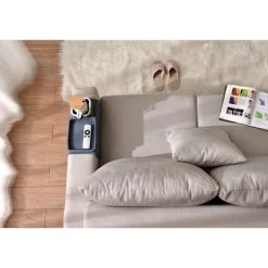 Sofa Kopholder Bakke, Silikone Anti-Spild og Anti-Skrid Sofa Drikkeholder, Stærk og Vægtet Telefon/Fjernbetjening/Snacks Sofa Kopholder