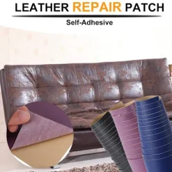 Sofa Læderreparationstape Mørkebrun Kompatibel med Møbler[JUN] dark brown_OF dark brown