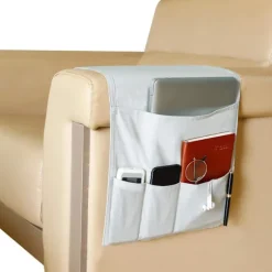 Sofa lænestol organizer, fjernbetjeningsholder, sofa armlæns caddy
