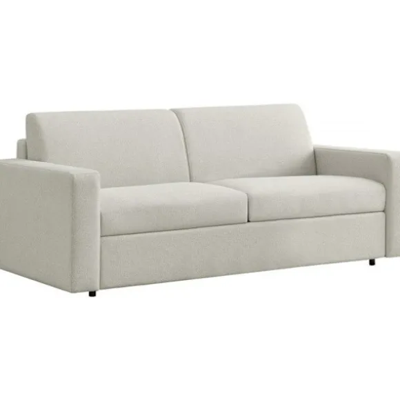 Sofa med sovesofa i stof "Diana" - Soveplads 140 cm - 3 pladser - Beige beige