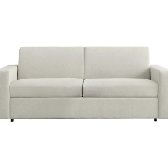 Sofa med sovesofa i stof "Diana" - Soveplads 140 cm - 3 pladser - Beige beige