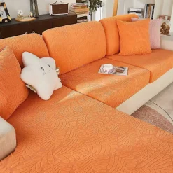 Sofa Siddehynde Betræk Stretch Sofa Betræk, 1 Sæde, L Formet Chaiselong Møbelbeskytter