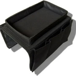 Sofabakke Armlæn Bakke Organizer Sort