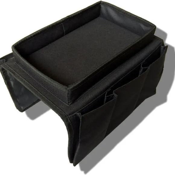 Sofabakke Armlæn Bakke Organizer Sort