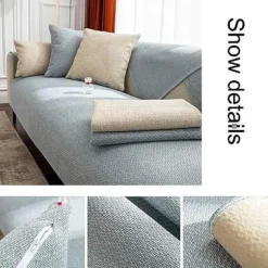 Sofabetræk Sofabeskyttelse Skridsikkert Vintage Design Sofabeskyttelse, Hunde Kat Kaste Hundetæppe Hjørnesofa Beskyttelsesbetræk Dark blue 70*180cm