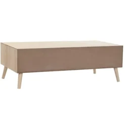 Sofabord - Boho - Brun - MDF, Gran - 120 cm
