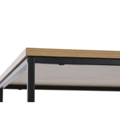 Sofabord - Urban Natural - Guld Canvas - Paulownia - 110 cm