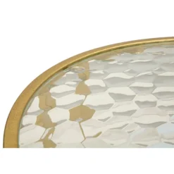 Sofabord, marmorlignende bordplade, 90x50x45 cm