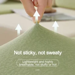 Sofahynder, Alt Inklusivt Universal Ryglæn Sofahynde Betræk (Grøn, Stor Dobbelt Sædebetræk)
