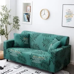 Sofaovertræk 1-delt sofaovertræk elastisk blødt stof 3-personers