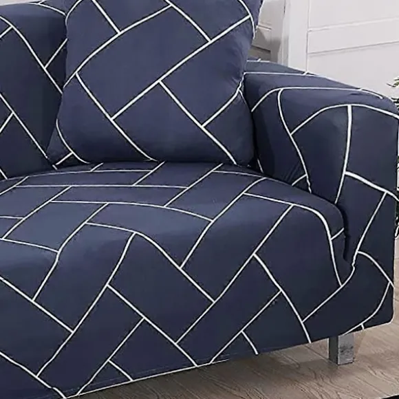 Sofaovertræk elastisk stretch sofaovertræk, til 1-personers. L-formet hjørnesofa kræver to