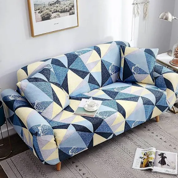 Sofaovertræk 2-personers Sofaovertræk Print Sofabetræk