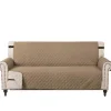 Sofaovertræk til sofa, vandtætte sofaovertræk, sofaovertræk med armlæn, sofabeskytter, sofaovertræk til katte og hunde, Khaki281*190cm