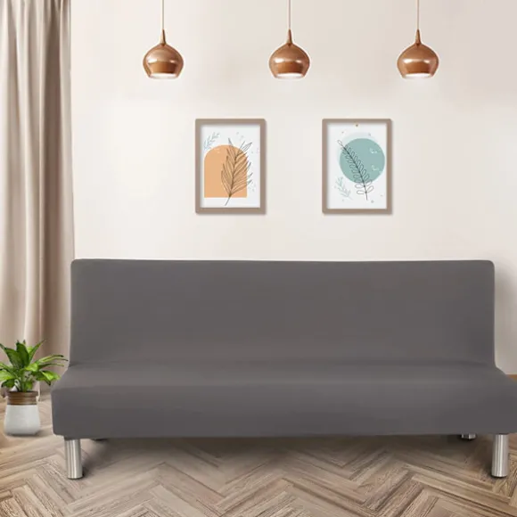 Sofaovertræk uden armlæn 3-personers universal stretch Clic C