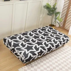 Sofaovertræk uden armlæn til sovesofa uden armlæn, 190-210 cm