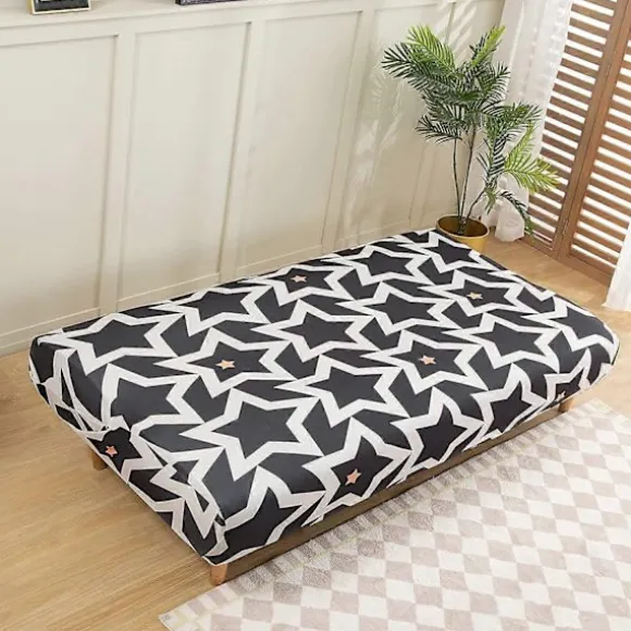 Sofaovertræk uden armlæn til sovesofa uden armlæn, 190-210 cm