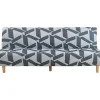 Sofaovertræk uden armlæn til foldbar sovesofa uden armlæn, 115-145cm