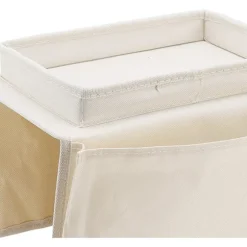 Soffbricka Bordsklämma på Sidobord, Hopfällbart Soffarmsbord Avtagbar Armstödsbricka för Att äta och Dricka beige
